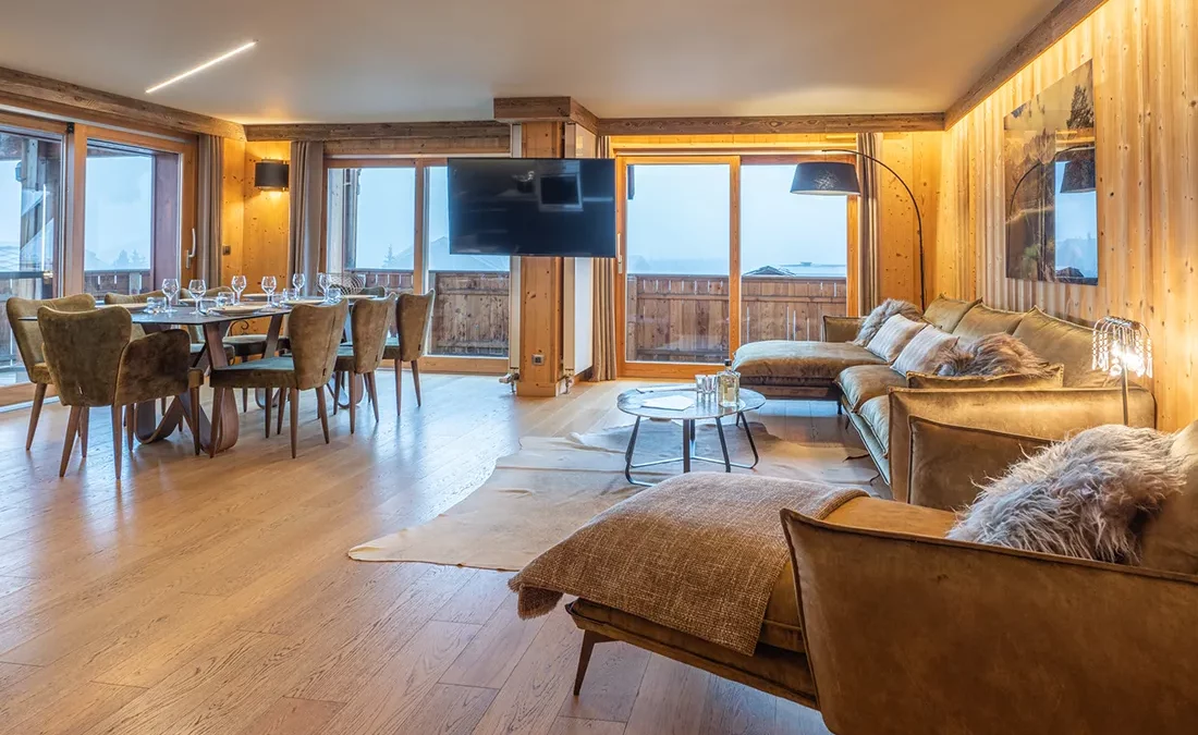 Aménagement intérieur à l'Alpe d'Huez : Prestige Décoration